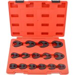 Gunpla jeu 15pcs de cls  pied de biche, cl  ecrous evass mtriques de 8 - 24mm extrmit ouverte ...