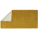 Tapis de bain uni en polyester miel 60x120cm Tapis de bain uni en polyester miel 60x120cm