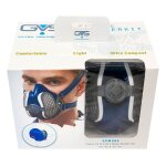 Gvs - pack starter demi - masque respiratoire elipse p3 avec filtre + etui de transport spm585