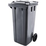 Gx - 009a poubelle extérieure 100 litres, conteneur à déchets 100l sur roues 48x55x81cm, gris - bc - ... Gx - 009a poubelle extérieure 100 litres, conteneur à déchets 100l sur roues 48x55x81cm, gris - bc - ...