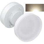 Gx53 led, 12w, blanc naturel 4000k, 1000 lumens, ac / dc 190 - 260v, remplace les ampoules rondes 100w ...