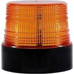 Gyrophare led orange 12v sans fil lumi�re stroboscopique feux clignotant magnetique d'urgence signalement ...