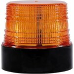 Gyrophare led orange 12v sans fil lumi�re stroboscopique feux clignotant magnetique d'urgence signalement ...