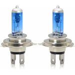 Alovez - h4 p43t phares halognes 60 / 55w 5000k blanc chaud faisceau de route / feux de croisement lampe ...