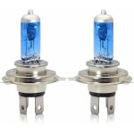 H4 p43t phares halog�nes 60 / 55w 5000k blanc chaud faisceau de route / feux de croisement lampe 12v ...