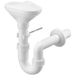 Haas siphon entonnoir 3010 dn 40, eau de fuite, eau de condensation, vidange