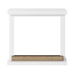 Tagu - habillage de chemine pour powerflame modle hagen ? blanc pur