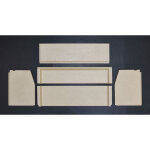 Kaminxpert - habillage de foyer pour inserts chauffants 310 de contura - vermiculite - 5 pices