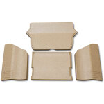 Kaminxpert - habillage de foyer pour po�les � chemin�e 26t de contura - vermiculite - 4 pi�ces