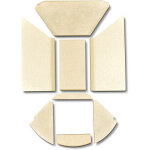 Kaminxpert - habillage de foyer a pour poles  chemine emotion m de skantherm - vermiculite - 8 pices ...