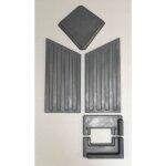 Kaminxpert - habillage de foyer pour poles  chemine piko l de spartherm - chamotte - 5 pices