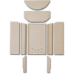 Kaminxpert - habillage de foyer a pour po�les � chemin�e viva de attika - vermiculite - 9 pi�ces