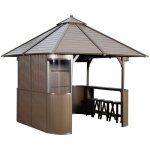 Habitat et jardin - abri de spa 'bali' - 330 x 330 x 323 cm