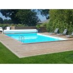 Piscine bois en kit rectangle  oceano   - 9. 20 x 5. 20 x 1. 44 m