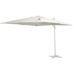 Habitat et jardin - toile parasol d�port� 'sun 3' - 3 x 3 m - ecru