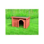 Habitat pour petits animaux trixie natura - pin verni - extrieur - lapin - adulte - rongeur