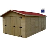 Foresta - habrita - garage panneaux 16 mm surface ext. 15, 60 m2 - ed2848n