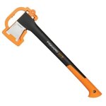 Hache � fendre fiskars x17 ? longueur 600 mm ? poids l�ger 1550 g ? manche en fibercomp pour bois frais ...