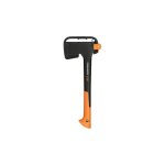 Fiskars hache de coupe s x10 avec manche en fibre de verre 44 cm avec e'tui
