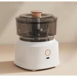 Hachoir � ail �lectrique, appareil de cuisine multifonctionnel, coupe - l�gumes �lectrique sans fil, ...