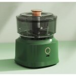 Hachoir � ail �lectrique, appareil de cuisine multifonctionnel, coupe - l�gumes �lectrique sans fil, ...