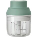 Hachoir � ail, machine � ail, op�ration facile, lavage facile, 2 lames, pour les assaisonnements (green) ...