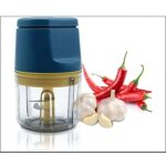 Hachoir de cuisine �lectrique, mini hachoir multifonction, robot culinaire, presse - ail, �tanche et ...