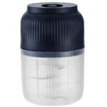 Hachoir �lectrique sans fil 400 ml am�lior�, 6 lames, mini robot culinaire puissant, rechargeable par ...