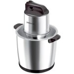 Hachoir lectrique - sokany - sk - 666666 - 2000w - bol inox 10l - noir / argent