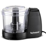 Hachoir �lectrique techwood tha - 156 - 375 ml 150w - 2 vitesses - coloris noir