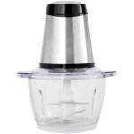Hachoir �lectrique en verre pour viande et ail, robot culinaire, 1 pi�ce