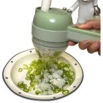 Hachoir � l�gumes multifonctionnel, trancheuse �lectrique, ustensile de cuisine, coupe - oignons, coupe ...