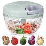 Hachoir manuel?hacher dcouper et mixer lgumes viandes noix oignons grce  ses lames en acier inoxydable ...