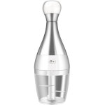 Hachoir manuel - mixer broyer d�couper l�gumes fruits ail condiment - design acier inoxydable 3 h�lices ...