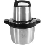 Hachoir � viande �lectrique - sokany - mod�le 8l - 2 vitesses - inox - noir / argent