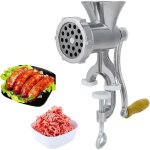 Hachoir � viande - hachoir � viande manuel en alliage d'aluminium domestique broyeur � �pices de poivre ...