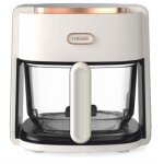 Haeger friteuse � air digitale blanche 4, 5 litres