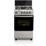 Haeger - gc - ss5. 006d cuisinière à gaz autoportante table de cuisson de gaz gris, acier inoxydable Haeger - gc - ss5. 006d cuisinière à gaz autoportante table de cuisson de gaz gris, acier inoxydable