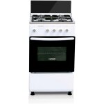 Haeger - gc - sw5. 005d gazinire autoportante plaque de cuisson  gaz de gaz noir, blanc