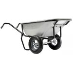 Brouette expert twin excellium 230 galva roues gonfles - haemmerlin