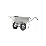 Brouette expert twin excellium 230 galva roues gonfles - haemmerlin