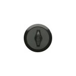 1930 - enjoliveur et manette rotative - noir wmv780n - hager