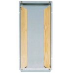 Bac d'encastrement 110 mm pour coffret gamma 13 4 rang�es 52 m + bloc / panneau hager ge413b
