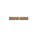 Hager - barrette 85mm sur socle raccordement 6x16mm + 7x1mm