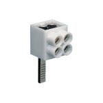 Borne de raccordement 1 ple languette 2 cbles 16mm hager kf82a