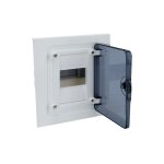 Hager - coffret encastr� 4 module avec porte transparente vf104tr
