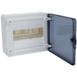 Hager - coffret saillie 8 modules porte transparente vs108tr
