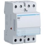 Hager - contacteur 40a 2f + 2o bobine 230v esc442