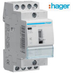 Hager - contacteur chauffe - eau jour / nuit silencieux - 25a - 4f - 230 v etc425s