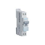 Disjoncteur 1p + n 4. 5 - 6ka courbe b 16a 1 module hager mht716